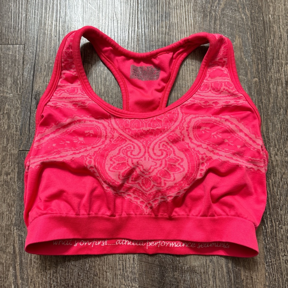 Athleta Pink Sports Bra
